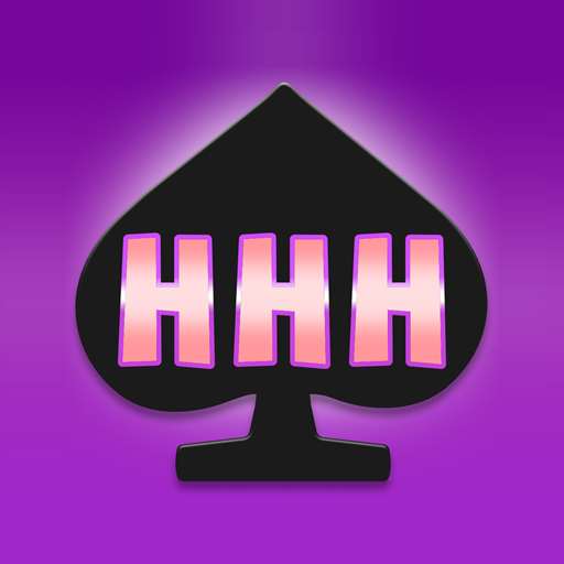 High Hand Hold'em™ logo. A big letter H on a circular poker chip background.